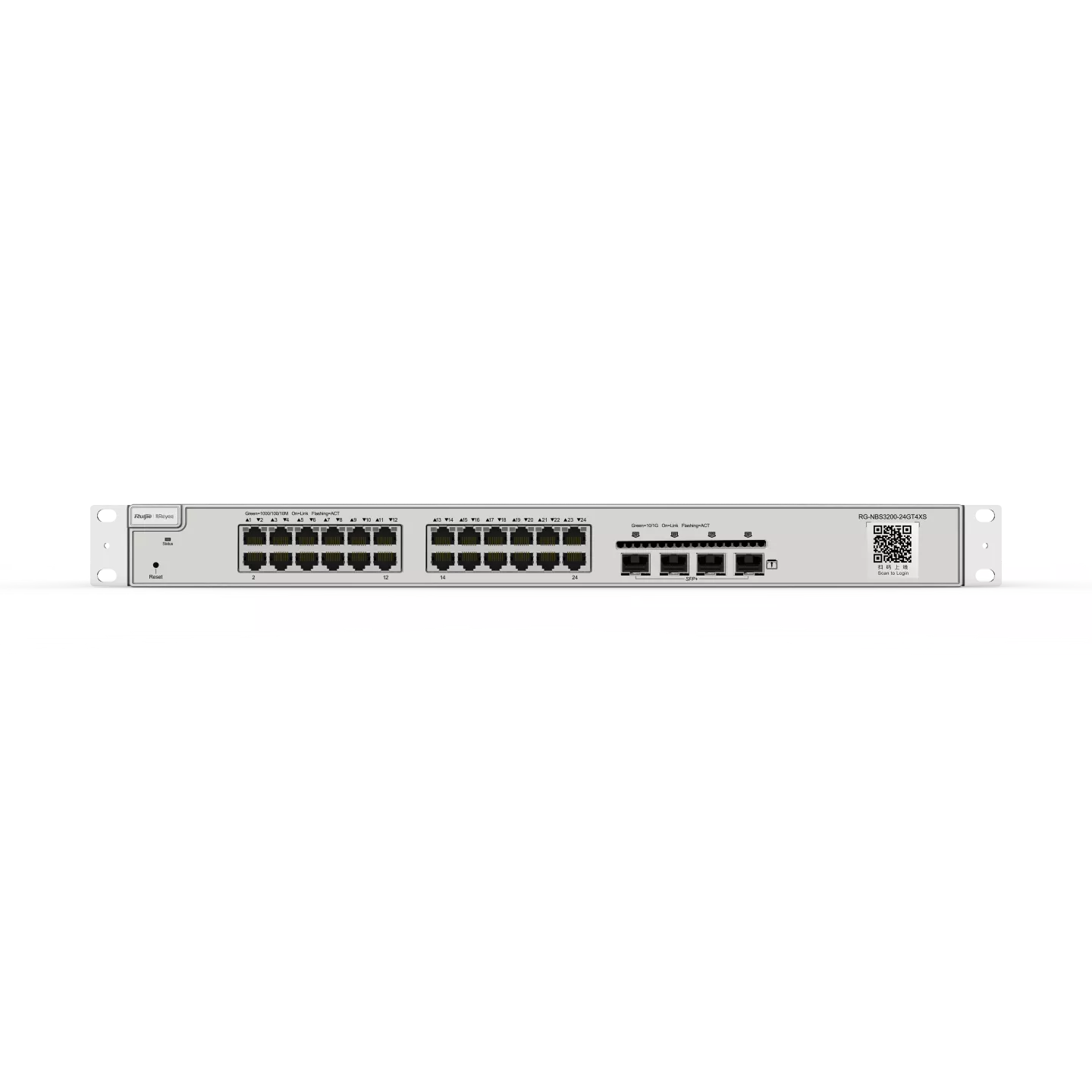 RUIJIE 24port 4-10GbE SFP Gigabit Yönetilebilir Switch RG-NBS3200-24GT4XS