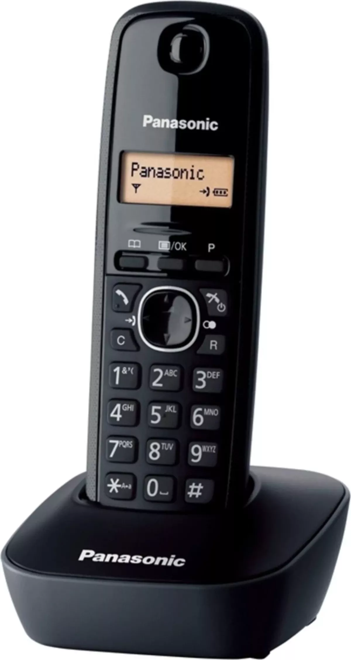 PANASONIC KX-TG1611 Kablosuz LCD Ekranlı Telefon Gri  