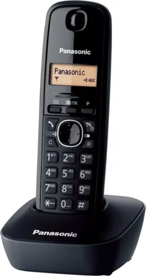 PANASONIC KX-TG1611 Kablosuz LCD Ekranlı Telefon Gri  