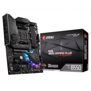 MSI MPG B550 GAMING PLUS DDR4 HDMI DP PCIe 16X v4.0 AM4 ATX