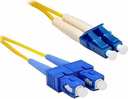 BIFO 50m SM SC-LC 9/125µ LSZH Duplex Zırhlı Fiber Optik Patch Kablo
