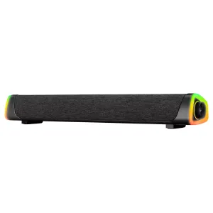 Mikado MD-SBT26 Siyah 3W*2 1200mAh Bluetooth,FM,TF Card Led Işıklı Soundbar Speaker