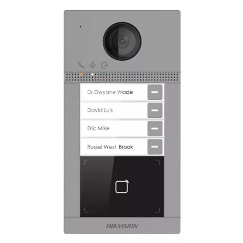 HIKVISION DS-KV8413-WME1(C) Intercom Sistemi Dış Ünite Villa Tipi Buton