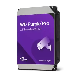 WD 12TB PURPLE WD121PURP 7200RPM 256MB SATA-3 Güvenlik Diski
