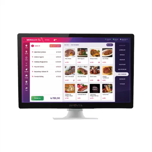 SPENTA 21.5" Dokunmatik SP-215I CORE i5 5.Nesil 8GB RAM- 128GB SSD- FDOS POS PC