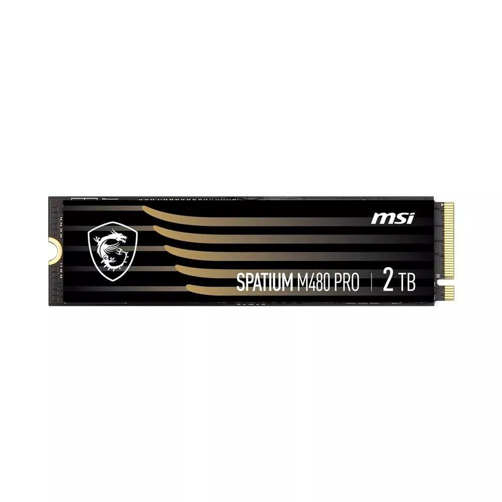 MSI 2TB SPATIUM M480 PRO 7400 7000MB/s M2 NVME GEN4 Disk Soğutuculu