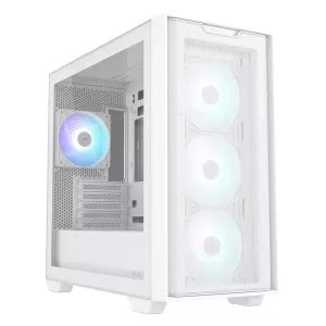 ASUS A21 PLUS GAMING FANSIZ MID-TOWER PC KASASI BEYAZ