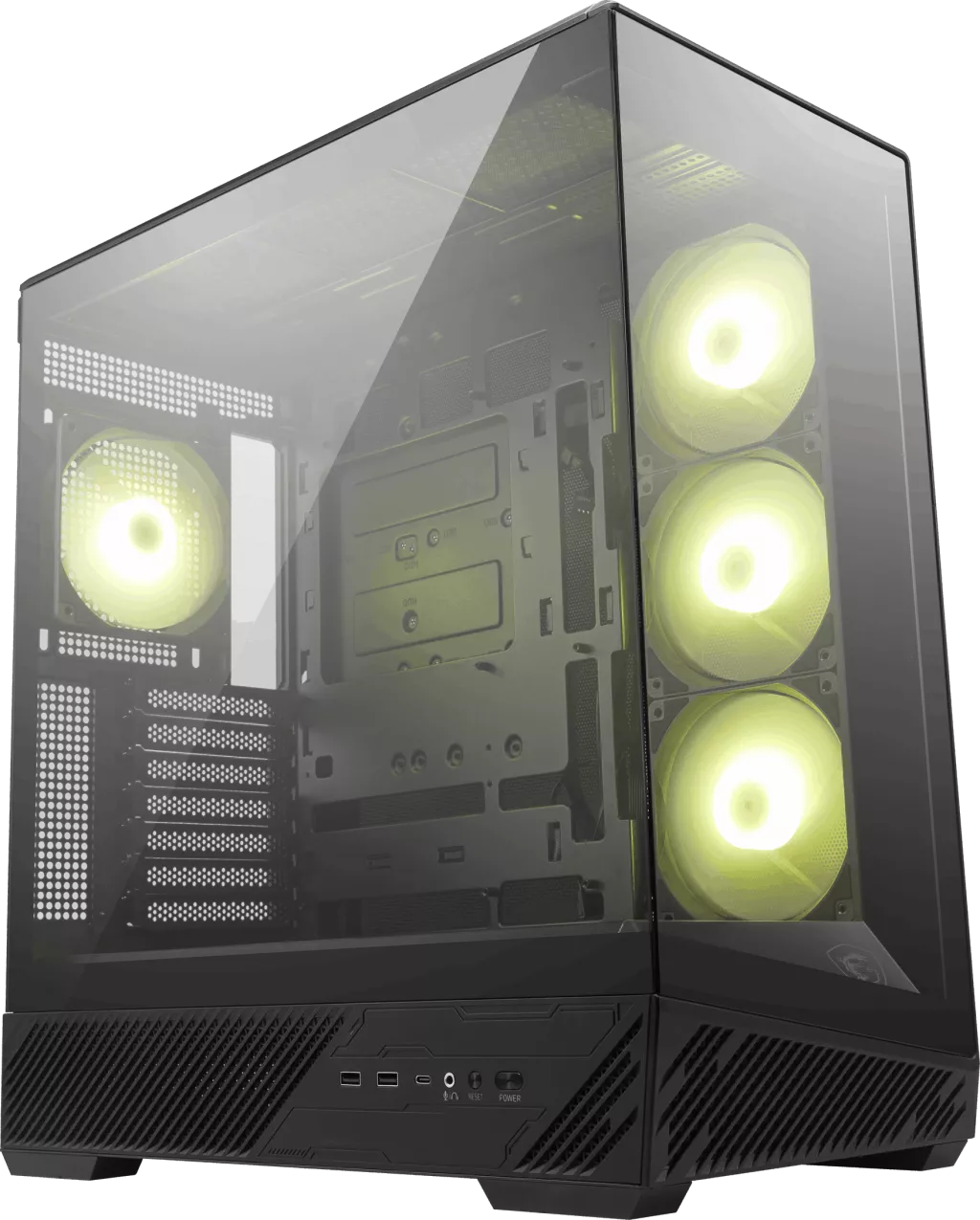 MSI MAG PANO 130R PZ PANORAMIK GAMING MID-TOWER PC KASASI SİYAH
