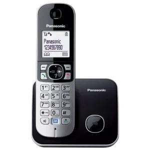 PANASONIC KX-TG6811 Kablosuz LCD Ekranlı Telefon Siyah