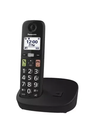 PANASONIC KX-TGU110 Kablosuz LCD Ekranlı Telefon Siyah