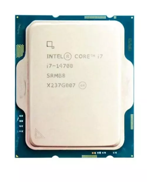 INTEL CORE i7 14700 61MB 20çekirdekli O/B UHD VGA 1700p 65w Kutusuz+Fansız