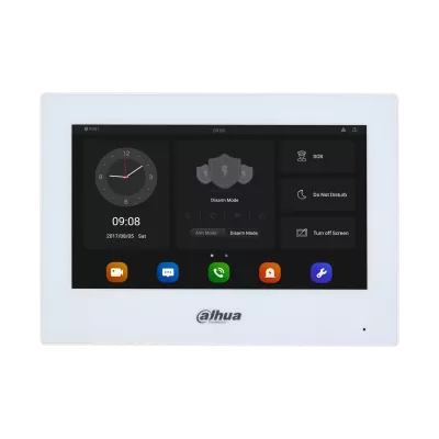 DAHUA  7" DHI-VTH5321GB(W)-W Android İP İntercom İç Mekan Monitör