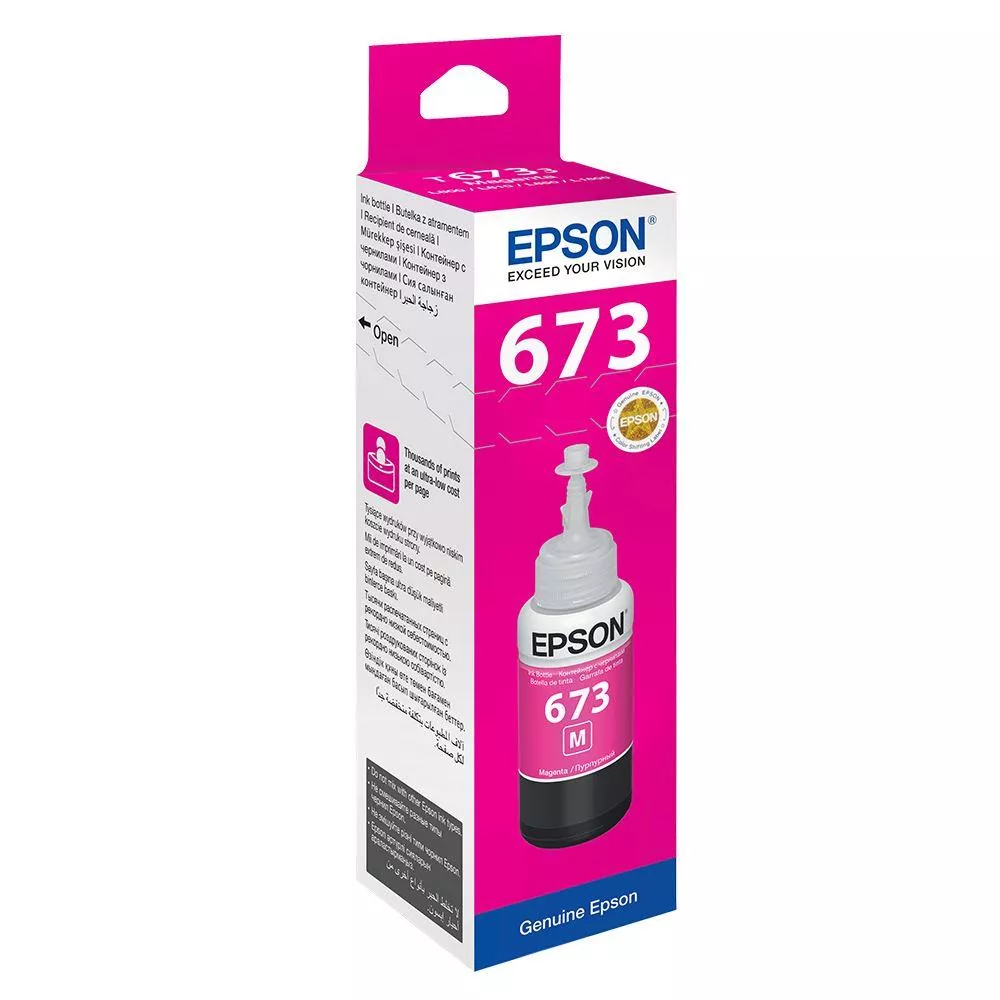 EPSON T67334A Kırmızı Tanklı Sistem Mürekkebi  