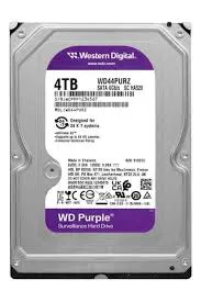 WD 3.5" 4TB PURPLE WD44PURZ 5400 RPM 128MB SATA-3 Güvenlik Diski