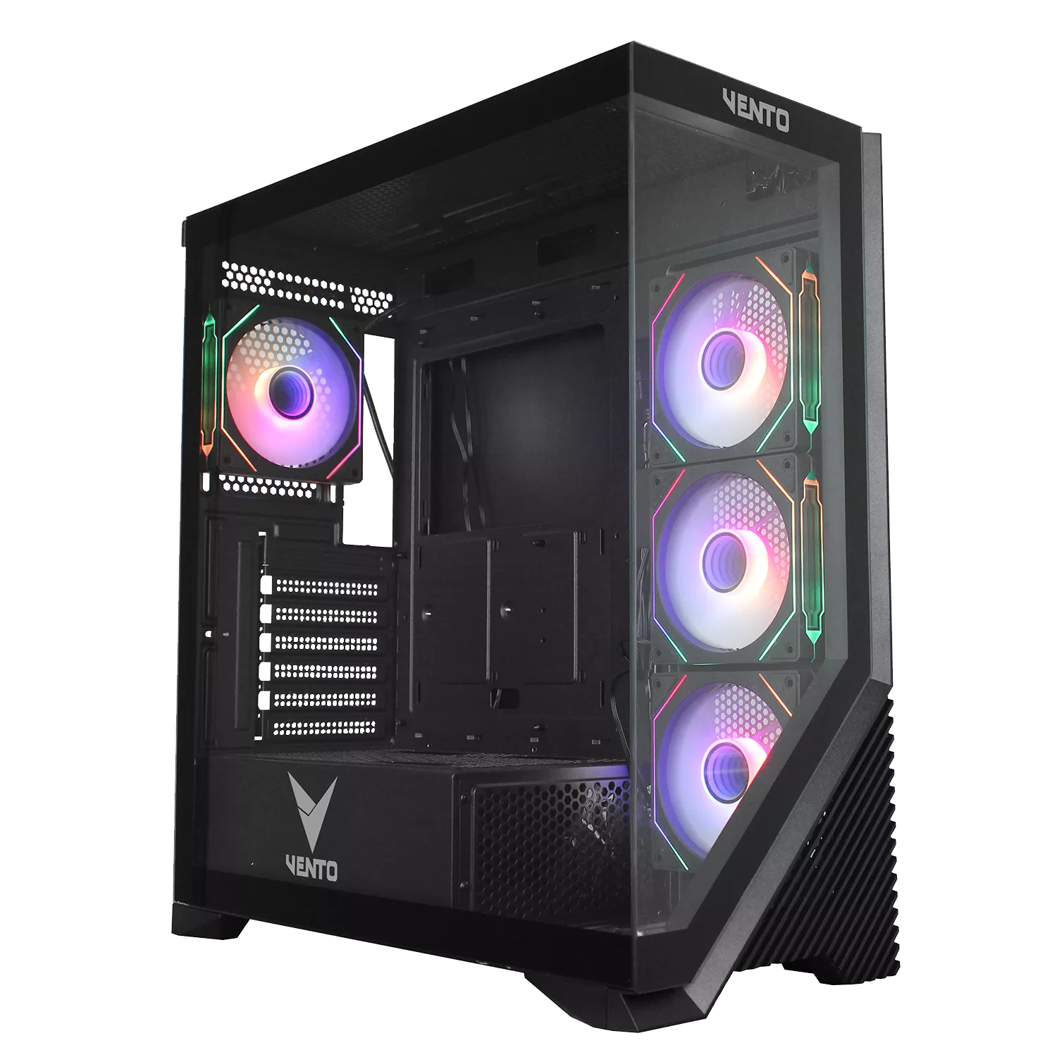 VENTO 850W 80+ BRONZE VG4202FLA Gaming E-ATX PC Kasası 360mm Soğutma Desteğ