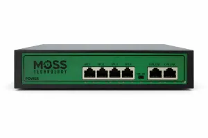 YLD 4port +2 UPLINK FULL PoE 10/100 Yönetilemez Switch MSS-0410P