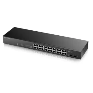ZyXEL 24port PoE 170w 2-SFP Gigabit Yönetilebilir Switch GS1900-24HP