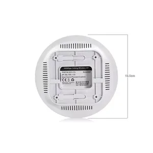 EVEREST EWiFi EAP 300mbps 1port 2.4ghz Repeater Access Point Router PoE Tavan Tipi