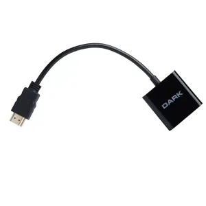 DARK DK-HD-AHDMIXVGA4 0.15metre HDMI-VGA (D) Görüntü Adaptörü Siyah 1080p