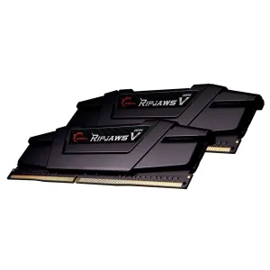 GSKILL 32GB (2X 16GB) DDR4 3600MHZ CL18 DUAL KIT PC RAM RIPJAWS V F4-3600C18D-32GVK