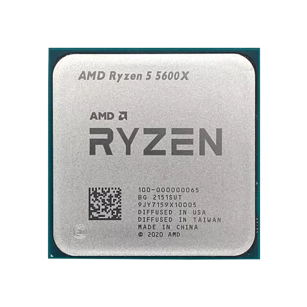 AMD RYZEN 5 5600X 35MB 6çekirdekli VGA YOK AM4 65w Kutusuz+Fansız