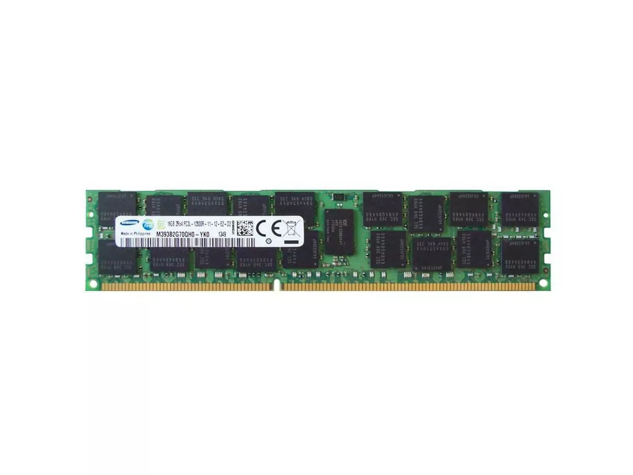 SAMSUNG 16GB DDR3 ECC RDIMM 1600Mhz 2Rx4 SUNUCU RAM