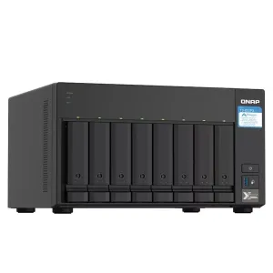 QNAP 8diskli Alpine AL324 QC-4GB RAM-10GbE SFP+ Nas Server TS-832PX