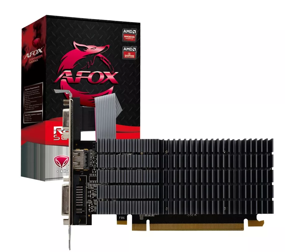 AFOX HD5450 2GB AF5450-2048D3L5-V2 DDR3 64bit PCIe 16X v2.0