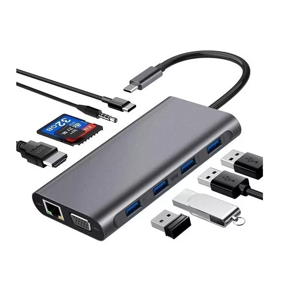 CODEGEN CDG-CNV49 Gigabit TypeC Ethernet Çoklayıcı Hub