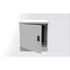 AGER 9U 600x600mm IP66 Dış Ortam Duvar Tipi Kabinet AG-OB09U6060B2-D-A-M1 Basic