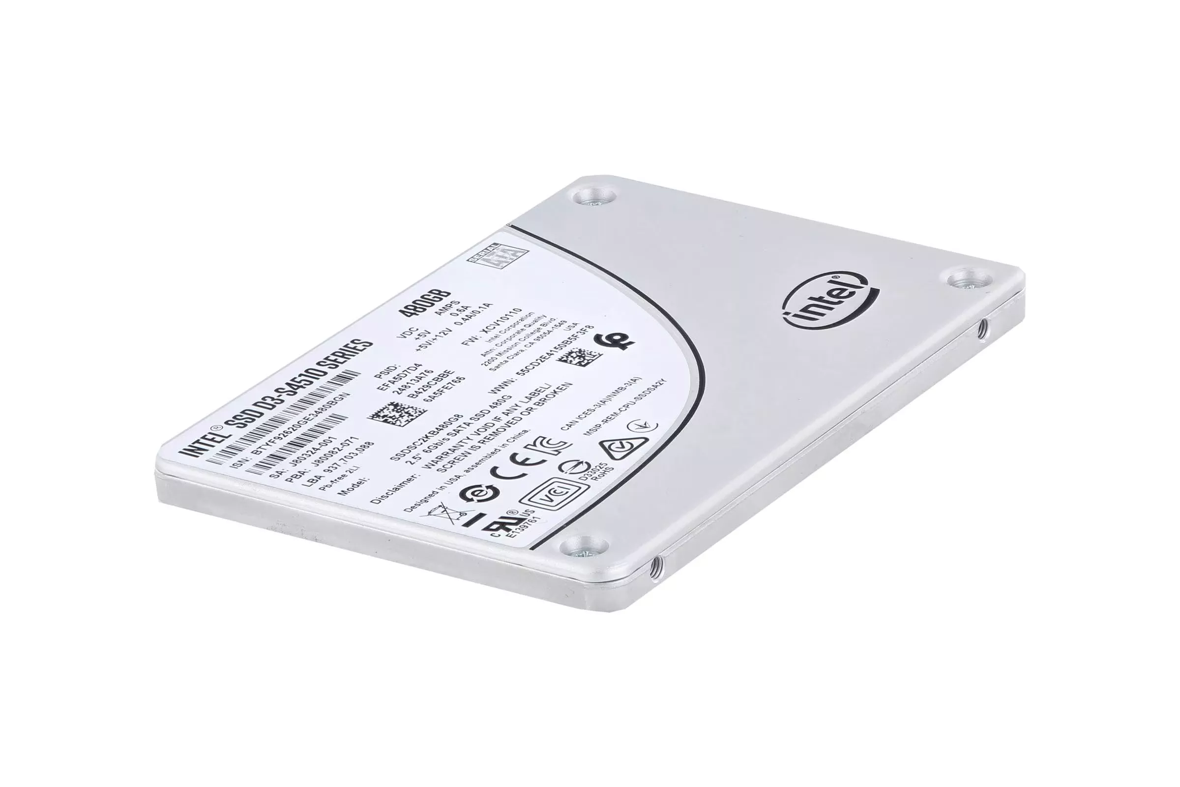 DELL 480GB 2.5" VPP5P Enterpirise Sata-3 SSD Disk