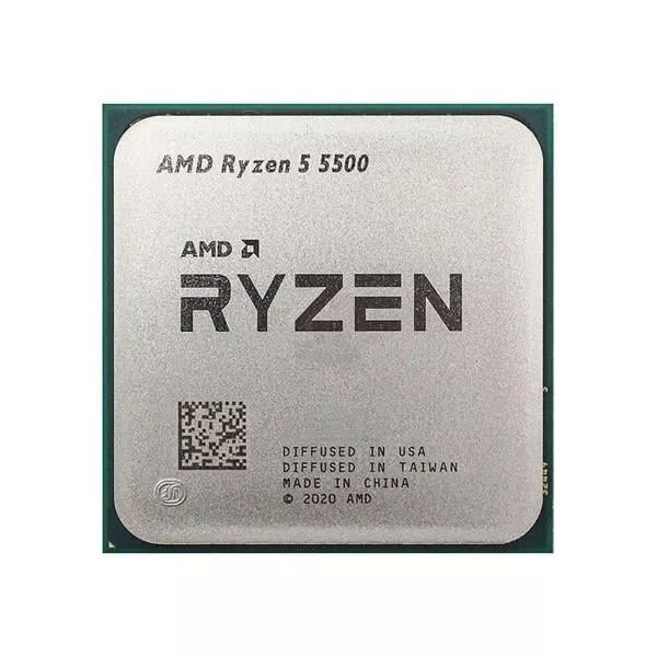 AMD RYZEN 5 5500 19MB 6çekirdekli VGA YOK AM4 65w Kutusuz+Fanlı