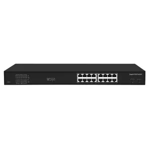 ODS 16port PoE 200w 2-SFP Gigabit Yönetilemez Switch 08ODS-16GP2S-200