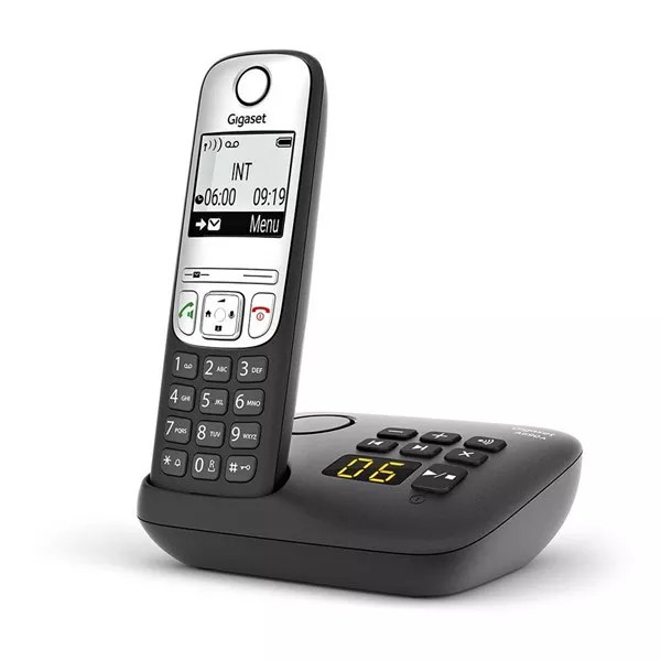 GIGASET A690A Kablosuz LCD Ekranlı Telefon Siyah