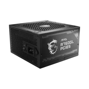 MSI 750W 80+ GOLD A750GL 12cm Fanlı PCIe5.0 Tam Modüler Power Supply