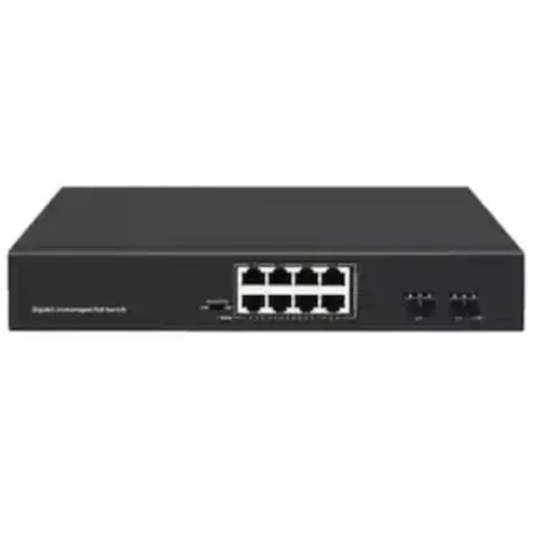 ODS 8port PoE 120w 1-SFP 10/100 Yönetilemez Switch 08ODS-8P2U1S