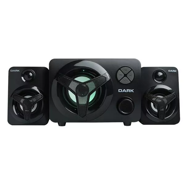 DARK SP-215 2+1 3.5mm Stereo Jak Siyah 12w RMS Multimedia Hoparlör