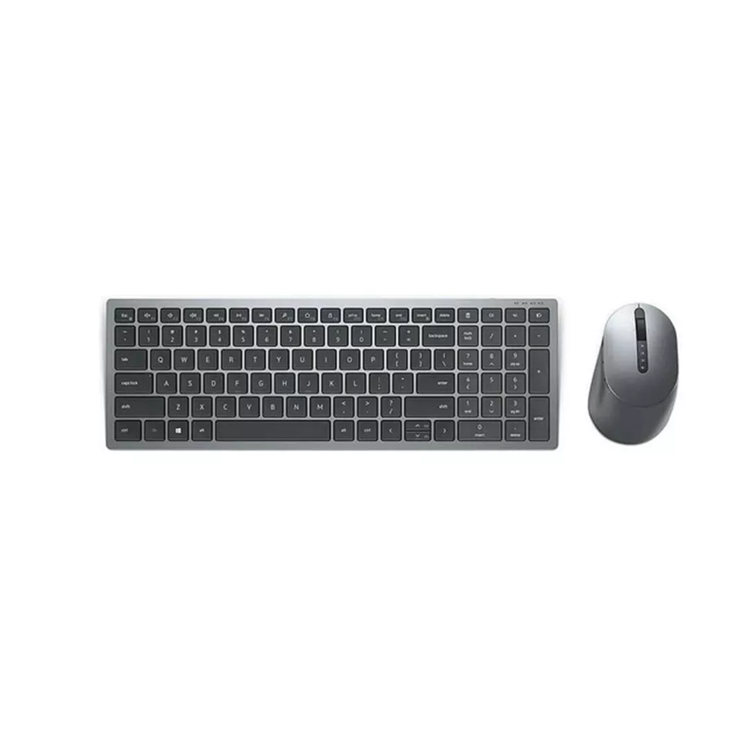 DELL KM7120W Kablosuz + Bluetooth Q Trk Gri/Siyah Klavye - Mouse Set