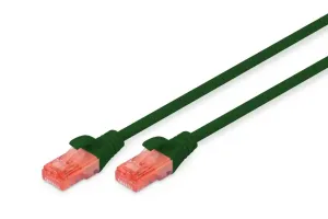 DIGITUS 2metre CAT6 Utp DK-1617-020/G Yeşil Patch Kablo (10'lu Paket)