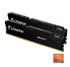 KINGSTON 64GB (2X 32GB) DDR5 5200MHZ CL16 PC RAM BEAST EXPO KF552C36BBEK2-64TR