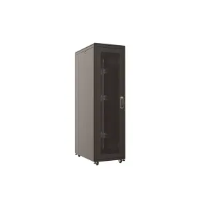 AGER 26U 800x1000mm Dikili Tip Siyah Kabinet Vega AG-VB26U8010S1-BAAA-A-M1 Cam Kapak