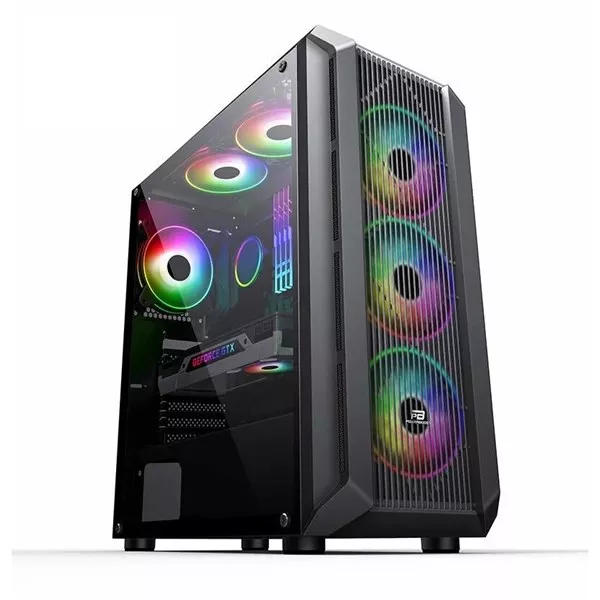 POWERBOOST PB-PH016BB ARGB 4-Fanlı Gaming EATX PC Kasası