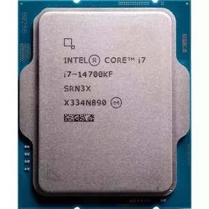 INTEL CORE i7 14700KF 61MB 20çekirdekli VGA YOK 1700p 125w Kutusuz+Fansız
