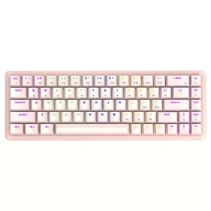 RAMPAGE Rebel Kablolu USB Q Trk Pembe Gaming Klavye Mouse