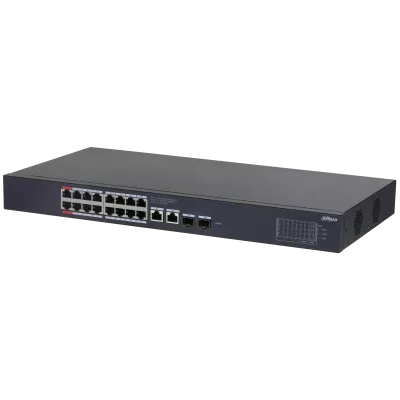 DAHUA 16port PoE 240w 2-SFP 2-Uplink Gigabit Cloud Yönetilebilir Switch CS4220-16GT-240