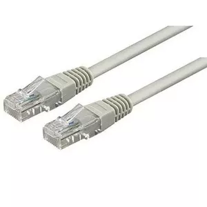ODS 0.2metre CAT6 Utp LSZH Saf Bakır Gri Patch Kablo (10'lu Paket)