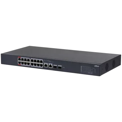 DAHUA 16port PoE 135w 2-SFP Gigabit Yönetilebilir Switch CS4218-16ET-135