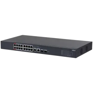DAHUA 16port PoE 135w 2-SFP Gigabit Yönetilebilir Switch CS4218-16ET-135