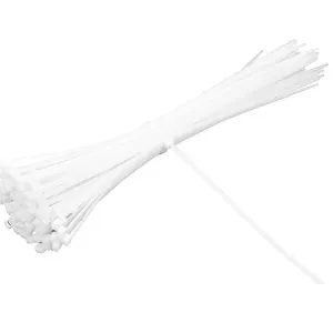 YKB 2,5x203mm 100'lü Paket Kablo Bağı Beyaz