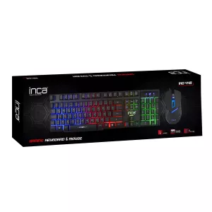 INCA IKG-448 Kablolu USB Q Trk Siyah Gaming Klavye - Mouse Set
